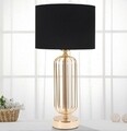 Glam Towy Éjjeli lámpa, Mauro Ferretti, 1 x E27, 40W, Ø25x51 cm, vas/textil