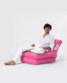Siesta Kihúzható fotel, Ferndale Bean Bag, 55 - 180 cm, vízhatlan poliészter, rózsaszín