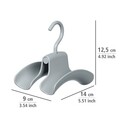 3 db-os kartonlap, Weenko, Hercules, 14 x 9 x 12,5 cm, fekete