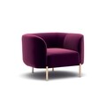 Macaroon Fotel, Ndesign, 98x82x70 cm, fa, ciklámen
