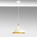 Opviq csillár, Saglam - 3723, 28x36x124 cm, E27, 100 W, fehér / arany