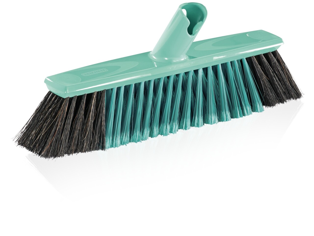 Parquet Broom Xtra Clean Seprű, Leifheit, click-system, 30 cm, műanyag, zöld