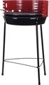 Grillsütő Ø33 cm, fém, piros