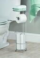 Classico Plus WC-papír tartó, iDesign, 18,5x16,5x61 cm, acél