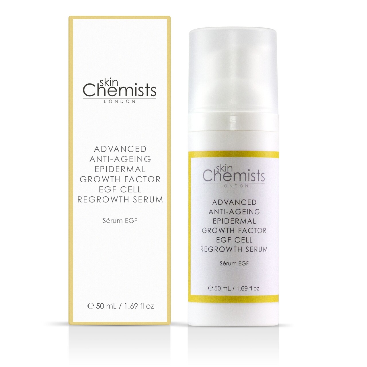 Regeneráló arcszérum, SkinChemists, Advanced Epidermal Growth Cell Regrowth, 50 ml