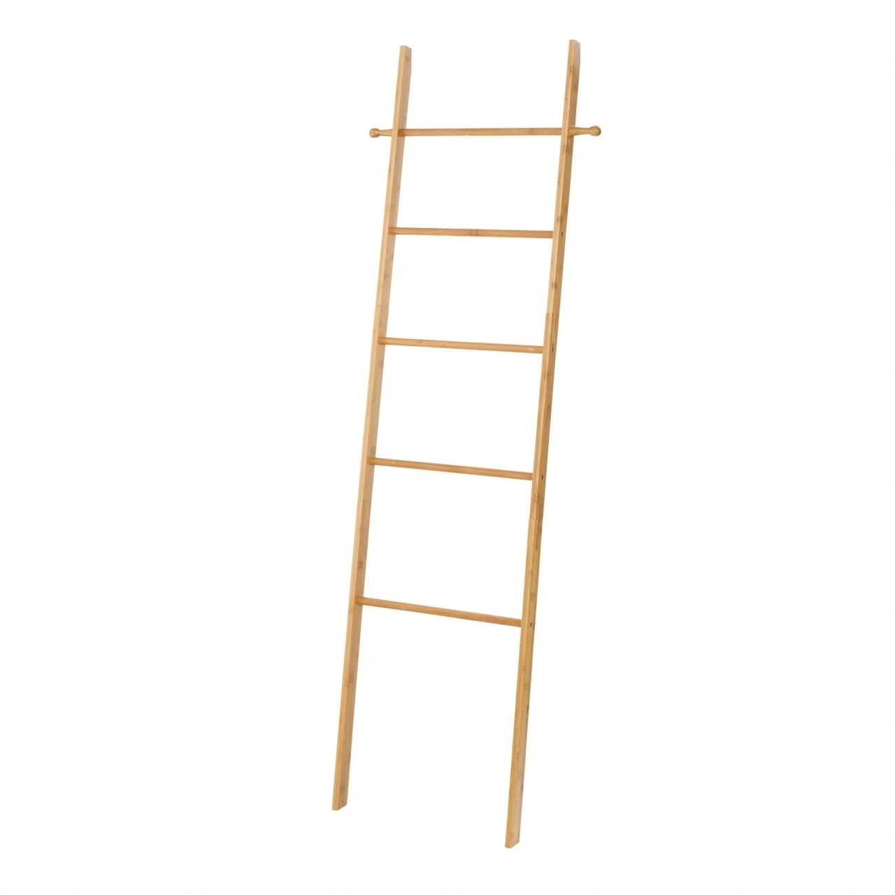 Ladder Törölköző és Ruhatartó, Wenko, 43 X 170 Cm, Bambusz, Természetes
