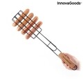 Sosket InnovaGoods Grillező kolbászokhoz, 51 cm, öntöttvas, fekete/természetes