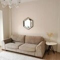Oglinda decorativa A404, Neostill, 61 x70 cm, argintiu