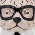 Dog Bögre, Creaciones Meng, 13x10x9 cm, kerámia, szürke