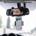 Suport de telefon mobil pentru masina, fixare pe oglinda retrovizoare, Stropp InnovaGoods