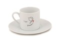 Kutahya Porselen Kávés készlet, RU04KT118078, 4 darabos, porcelán