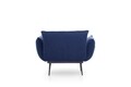 Jax Solo Fotel, Futon, 90x80x95 cm, fém, tengerkék