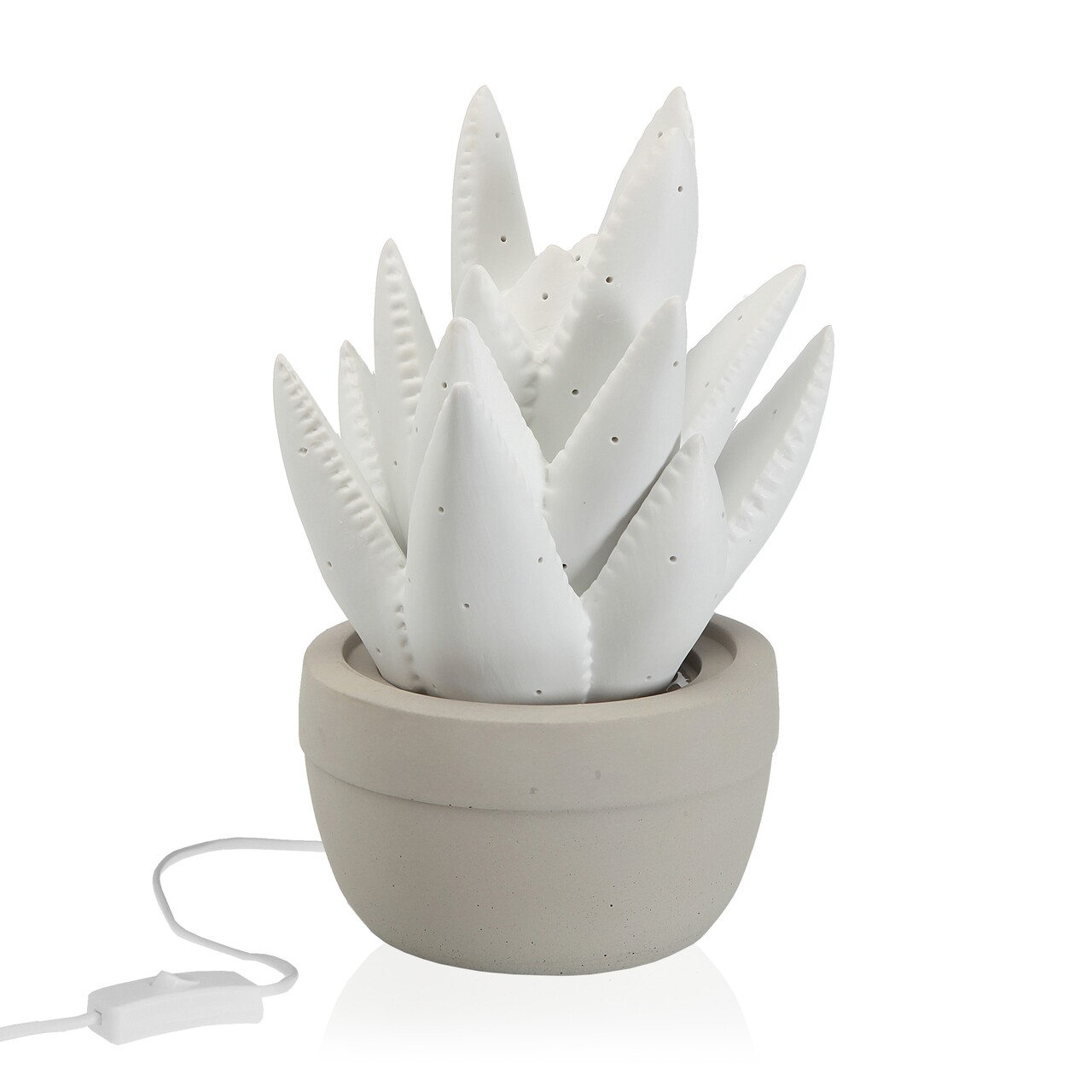 Plant Éjjeli lámpa, Versa, 1 x E14, 13.8x14.5x22.8 cm, porcelán