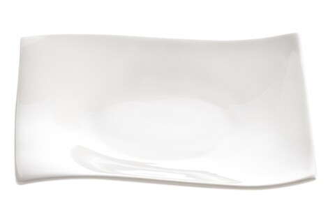 Desszerttál, Maxwell & Williams, White Basic Motion, 20x20 cm, porcelán