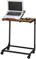 Vasagle Laptop asztal, 55 x 35 x 66 cm, PAL, acél, rusztikus barna/fekete