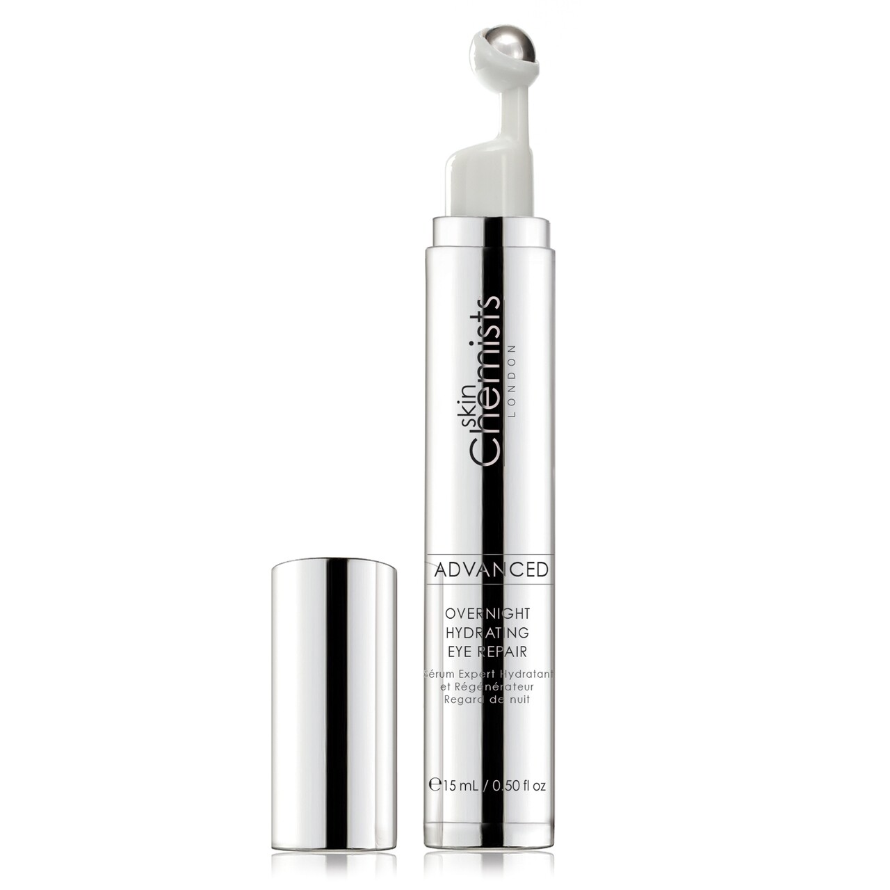 Ránctalanító Szemkontúr Szérum, SkinChemists, Advanced Overnight Hydrating Eye Repair, 15 Ml