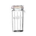 Fedős tégely, Kilner, Vintage, 1,8 L, üveg, átlátszó