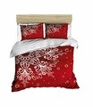Xmas-427 Kétszemélyes ágynemű, Pearl Home, 3 darabos, kevert pamut, többszínű
