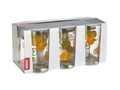 6 db Orange Tumbler pohár készlet, bankett, 230 ml, üveg