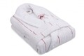 Beverly Hills Polo Club Unisex fürdőköpeny, 100% pamut, L/XL, White/Red