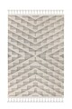 ARIA HAMPTON szőnyeg, 80x150 cm, 100% polipropilén, szürke / krém