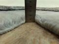 Covor de hol, Laser Plush, 80x300 cm, Poliester, Gri deschis