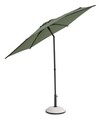 Samba Kerti/terasz napernyő, Bizzotto, Ø 270 cm, oszlop Ø 38 mm, acél/poliészter, olíva zöld