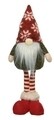 Gnome man dekoráció, Decoris, 14x8x41 cm, poliészter, többszínű