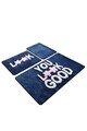 Set 3 covorase de baie Look, Chilai, 40x60 cm/50x60 cm/60x100 cm, albastru