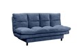 Bővíthető kanapé, Lotta 2 sötétkék, 85 x 95 x 190 cm, PAL, műanyag, poliészter