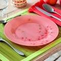 Luminarc 18 darabos Étkészlet, Ipomea, extra ellenálló dekorált üveg, színes
