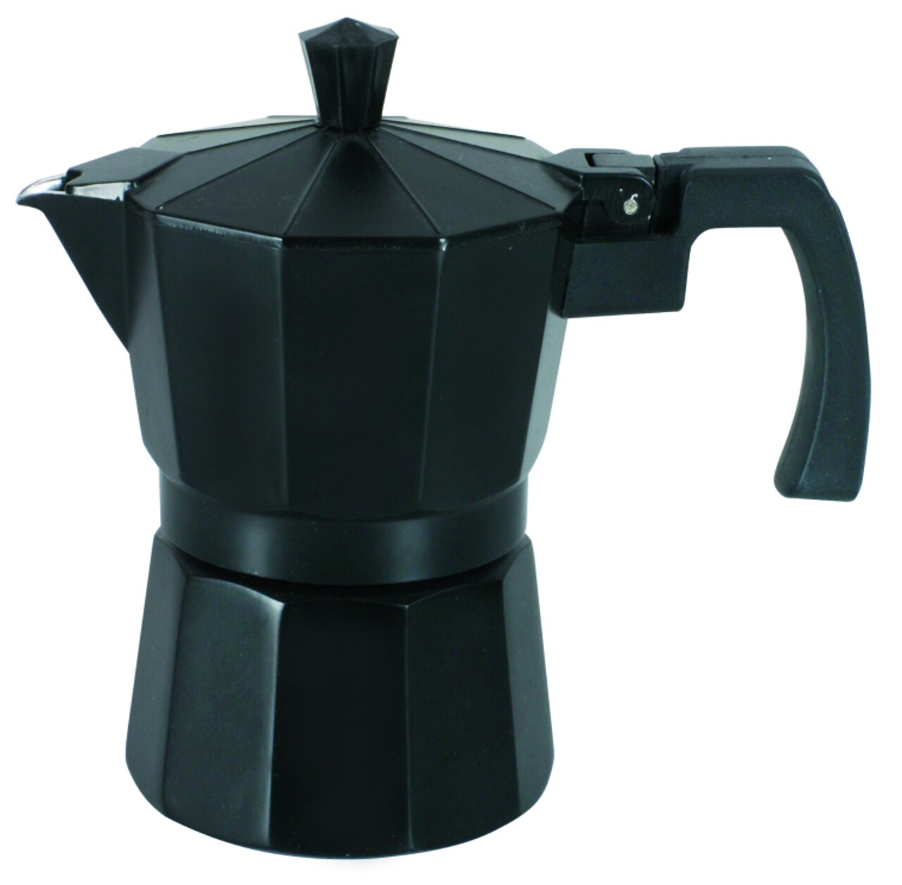 9 portos filteres kávéfőző fekete, Domotti, 450 ml, alumínium