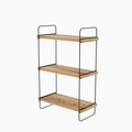 Kalune Design Fali polc, 40x20x66 cm, melaminált PAL, barna