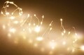 Mikro LED szerelés, karácsonyi fények, 195 cm, 40 LED, meleg fény