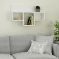 Homitis Fali polc, Tran - White, 20x80x49 cm