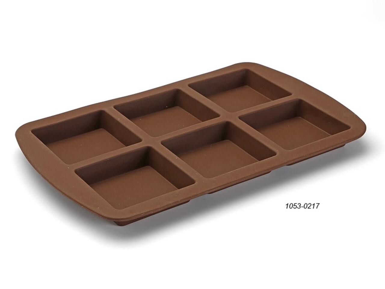 Sütőforma Brownies, Versa, 33x21 cm, 6 sütemény, szilikon