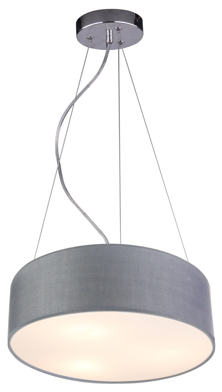 Lustra Kioto, Candellux, 40 x 100 cm, 3 x E27, 40W, gri deschis