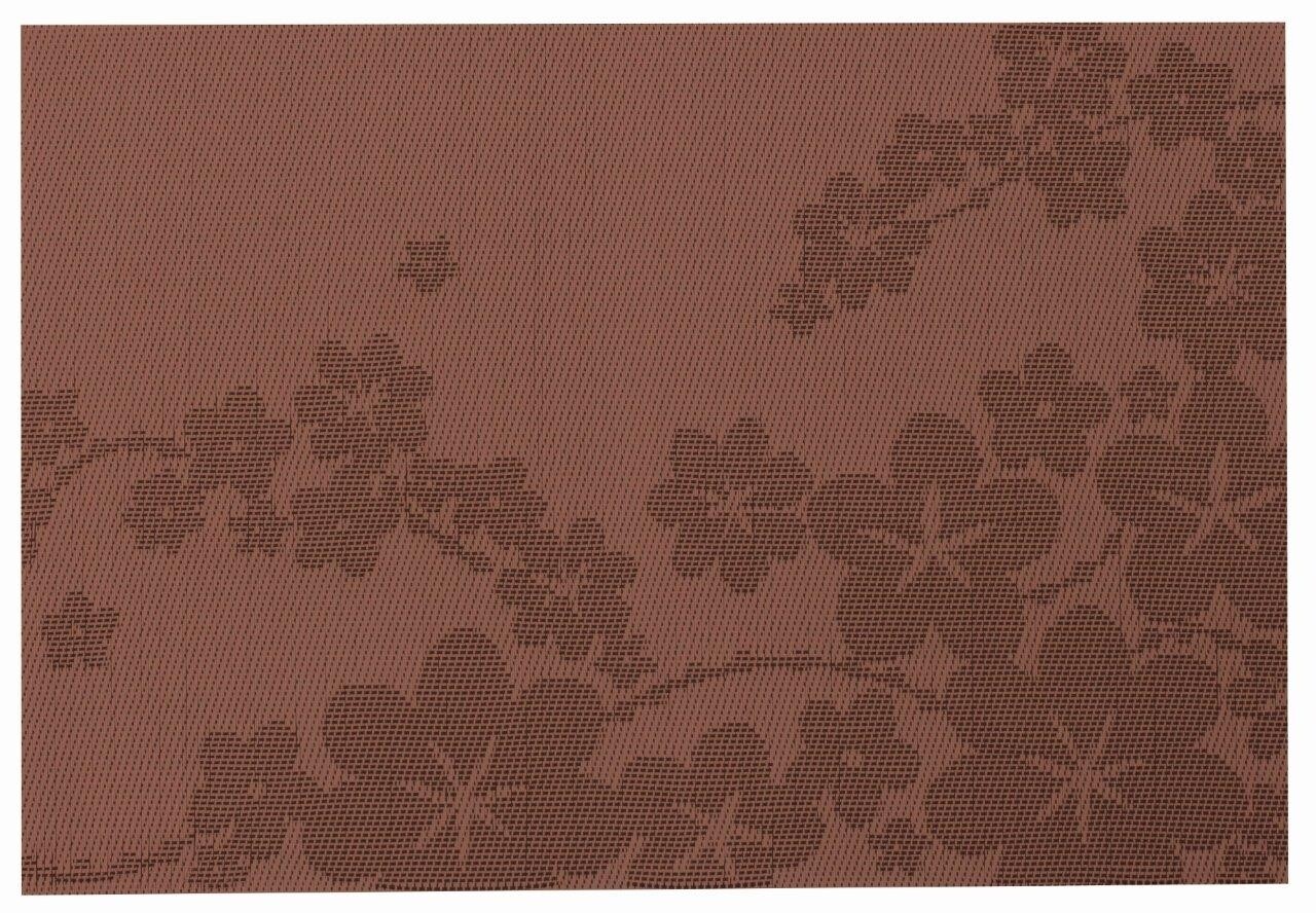 Dream Flower tányértartó, Ambition, 30x45 cm, PVC, barna
