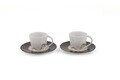 Kutahya Porselen Kávés készlet, TL04KT43011910, 4 darabos, porcelán
