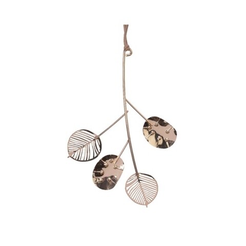Decoris Decoratiune Silver dollar, 19x11,4 cm, fém, arany
