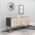 Lion Fali lámpa, Maison In Design, Ø56 cm, 1 x E27, 100W, fekete