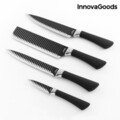 Black Shark Swiss-Q 4 darabos Kép szett, InnovaGoods, rozsdamentes acél