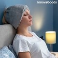 Gélpárna migrénre és relaxációra, InnovaGoods, Hawfron, poliészter, szürke