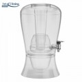 Dispenser pentru bauturi cu recipient pentru gheata, Ice Cold, Heinner Home, 8 l, plastic, transparent