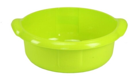 Mély tál fogantyúval Sara, Domotti, 28 cm, műanyag, zöld