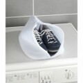 Husa protectie incaltaminte Wenko, cu fermoar, 23 x 23 x 40 cm, poliester,alb