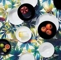 19 részes étkészlet, Luminarc, Diwali fekete-fehér, opál, fehér / fekete