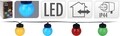 20 Party Fényfüzér LED-del, 3 m, sokszínű