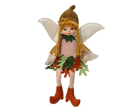 Girl Fairy Dísz, Decoris, 24x7x41 cm, poliészter, színes