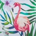 Doboz Flamingo fedéllel, Meng Creations, 16,5x15,5 cm, fém